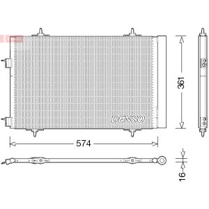 A/C-kondensor DENSO DCN21020