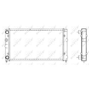 Kühler, Motorkühlung NRF 519501