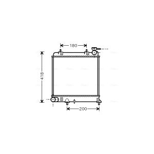 Motorkühler AVA COOLING HYA2085