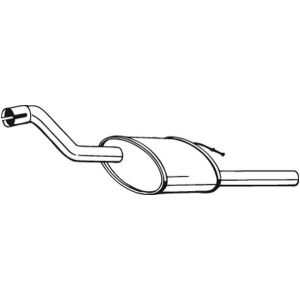 Endschalldämpfer BOSAL 154-313