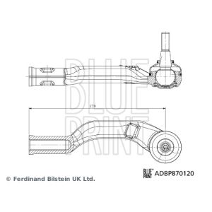 Tête de barre d'accouplement BLUE PRINT ADBP870120