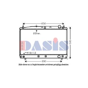 Motorkühler AKS DASIS 210219N