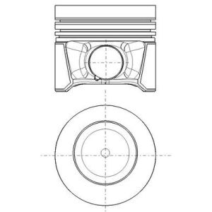 Piston MAHLE 028 PI 00179 000