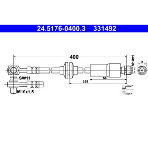 Remleiding ATE 24.5176-0400.3