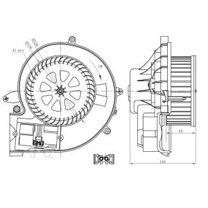 Ventilatore interno NRF NRF 34302