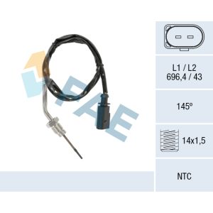 Abgastemperatursensor FAE 68639