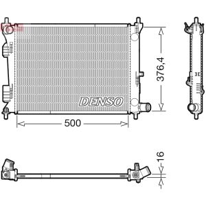 Arrefecedor do motor DENSO DRM41017