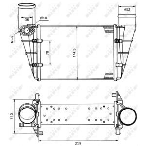 Intercooler NRF 30127A