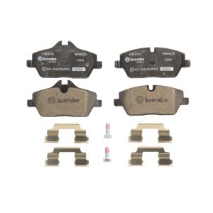 Jarrupalasarja BREMBO Xtra P 06 034X, edessä
