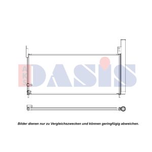 A/C-kondensor AKS DASIS 212099N