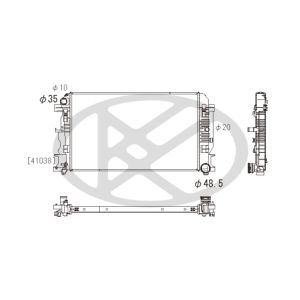 Raffreddatore motore KOYORAD PL452668