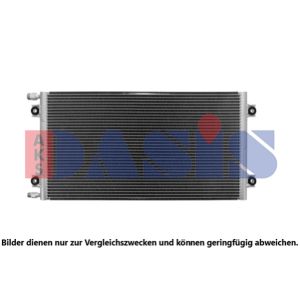 Condensador, ar condicionado AKS DASIS 422045N