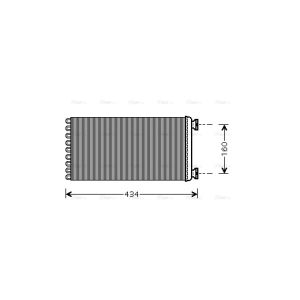 Verdampfer, Klimaanlage HIGHWAY MNV021