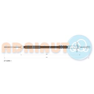 Cavo di trazione, freno di stazionamento ADRIAUTO 27.0266.1