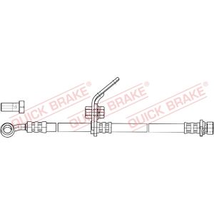Bromsslang QUICK BRAKE 50.845X