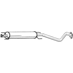 Silencieux central BOSAL 284-343