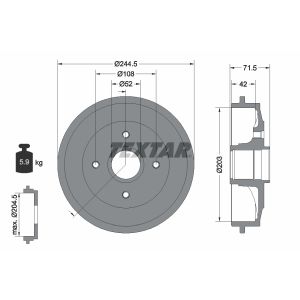 Remtrommel TEXTAR 94026600