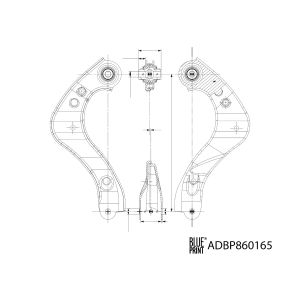HinterPyöränripustussarm BLUE PRINT ADBP860165