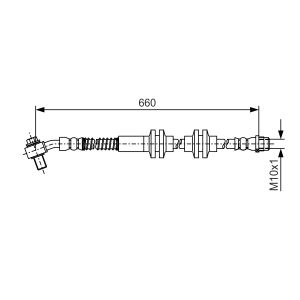 Bremsschlauch BOSCH 1 987 481 A48