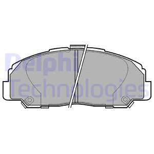 Remblok set, schijfrem DELPHI LP944
