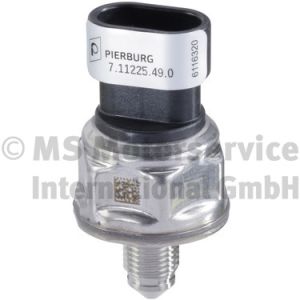 Placa de vedação, sensor de pressão do combustível PIERBURG 7.11225.49.0