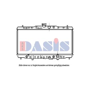 Radiador, arrefecimento do motor AKS DASIS 100450N