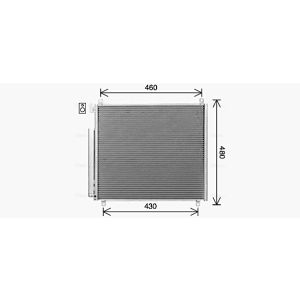 A/C-kondensor AVA COOLING SZ5158D