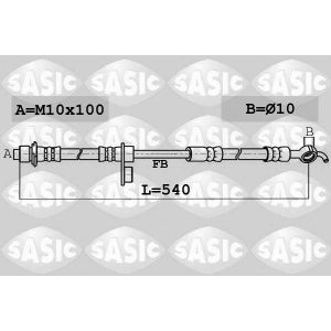Flexible de frein SASIC 6606139