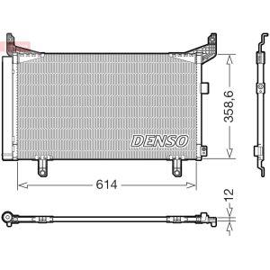 Condenseur (climatisation) DENSO DCN36007