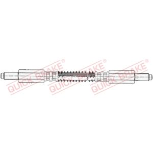 Flexible de frein QUICK BRAKE 42.921