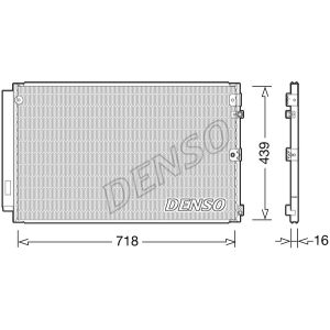 Kondensator, Klimaanlage DENSO DCN51011