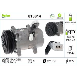Klimakompressor VALEO 813814