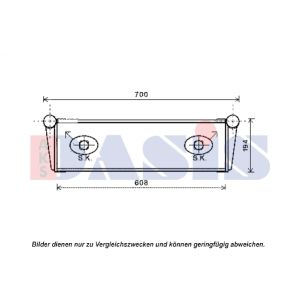 Motorkühler AKS DASIS 170008N