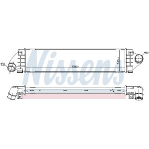 Intercooler NISSENS 96560