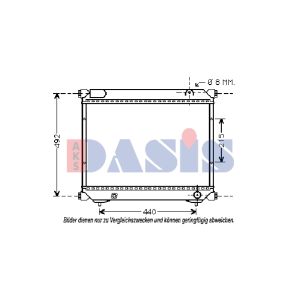 Raffreddatore motore AKS DASIS 322003N