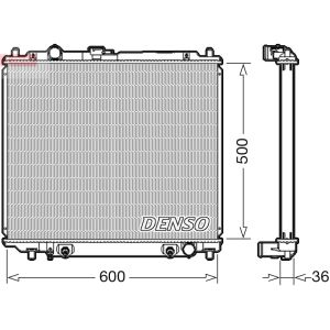 Raffreddatore motore DENSO DRM45003