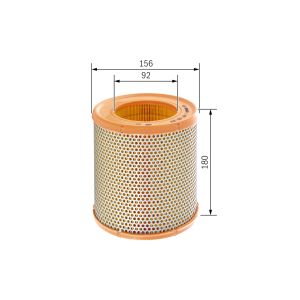 Luftfilter BOSCH FILTRY 1 457 433 233