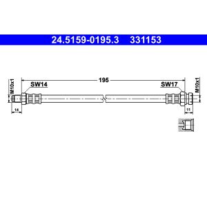 Remleiding ATE 24.5159-0195.3