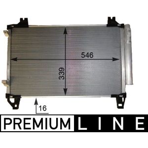 Condenseur (climatisation) MAHLE AC 800 000P