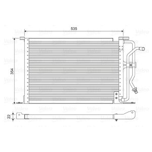 Condenseur (climatisation) VALEO 822627