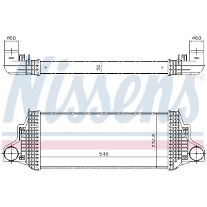 Intercooler NISSENS 96419