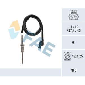 Abgastemperatursensor FAE 68640