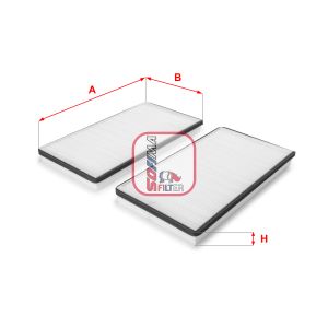 Kit de filtres, air d’habitacle SOFIMA S 3228 C