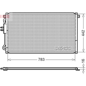 Condenseur (climatisation) DENSO DCN06015