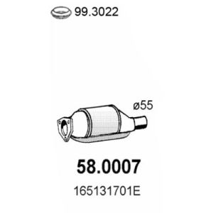 Catalisador ASSO MARMITTE SRL 58.0007