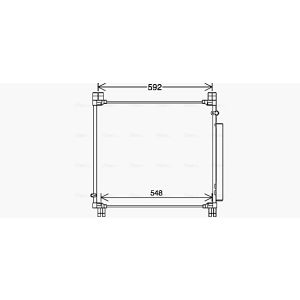 Condenseur (climatisation) AVA COOLING TO5749D