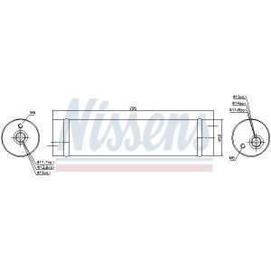 Droger,Airconditioner NISSENS 95473