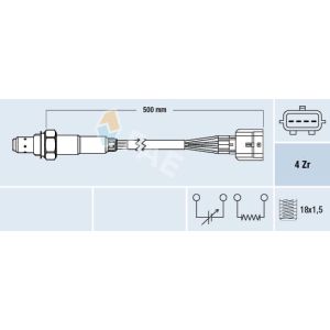 Sonde lambda FAE 77584