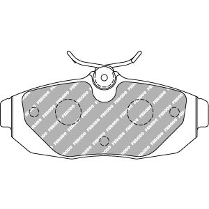 Sportremblokken zonder goedkeuring FERODO FRP3130H