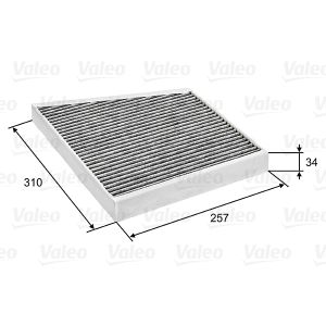 Innenraumfilter VALEO PROTECT VALEO 698741